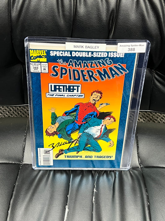 Amazing Spider-Man #388 - Signed by Mark Bagley