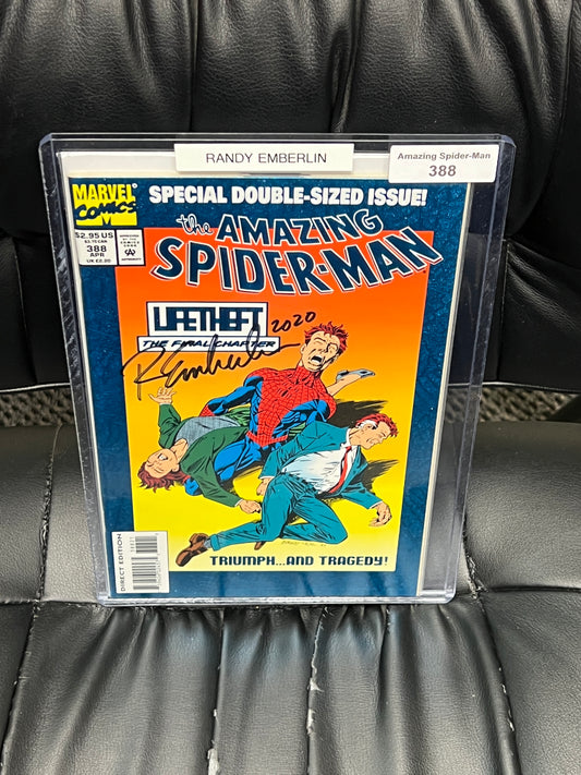 Amazing Spider-Man #388 - Signed by Randy Emberlin
