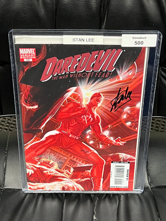 Daredevil #500 - Signed by Stan Lee