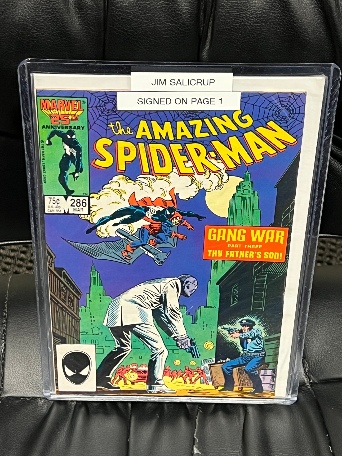 Amazing Spider-Man #286 - Signed by Jim Salicrup
