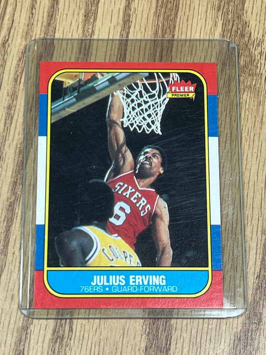 1986 Fleer Basketball - Julius Erving