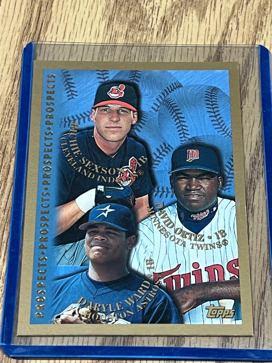 1997 Topps Baseball - David Ortiz - Rookie Card