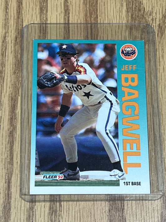 1992 Fleer Baseball - Jeff Bagwell - Rookie Card