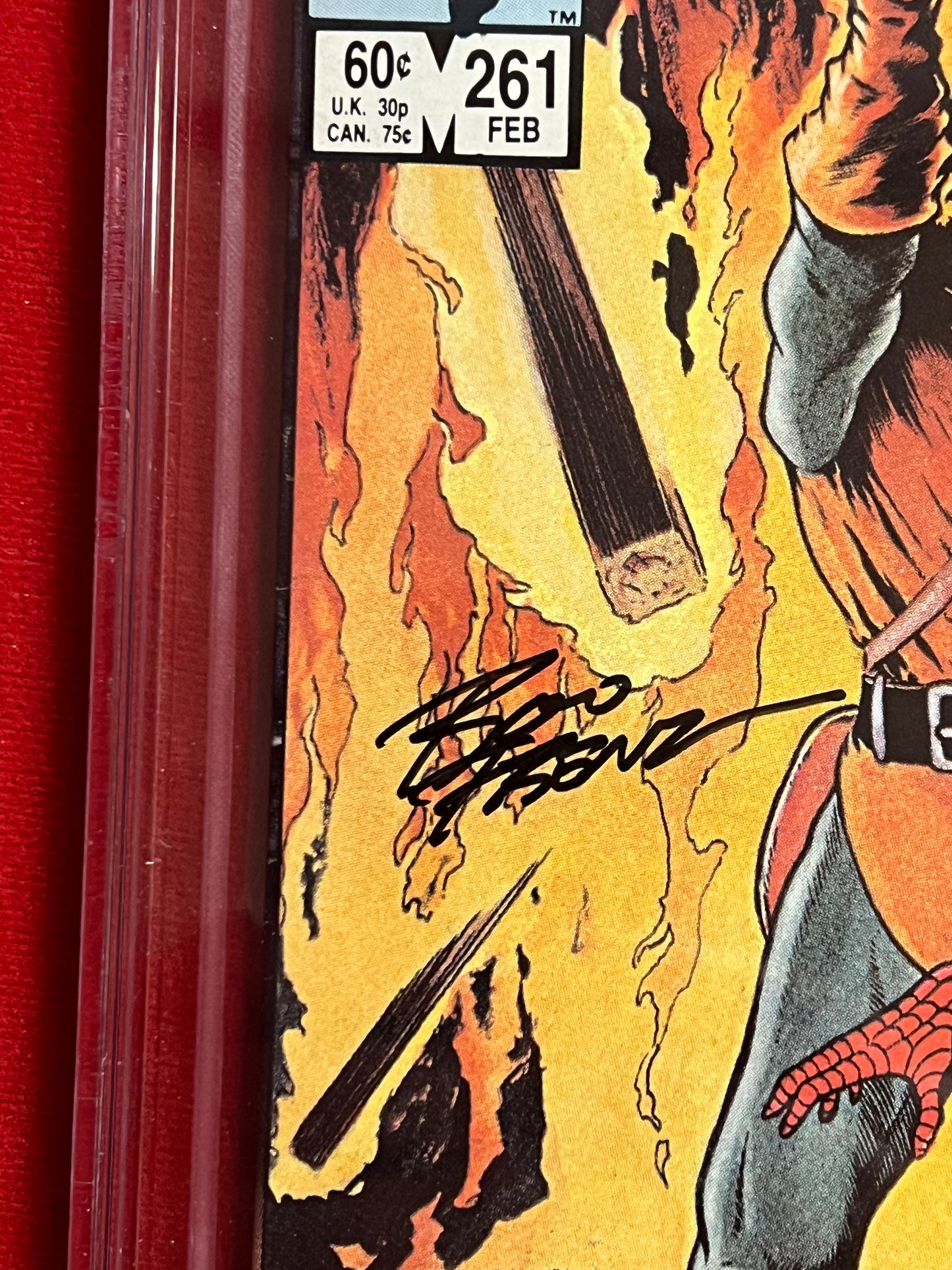 Amazing Spider-Man #261 - Signed by Frenz and Vess - PGX 9.2
