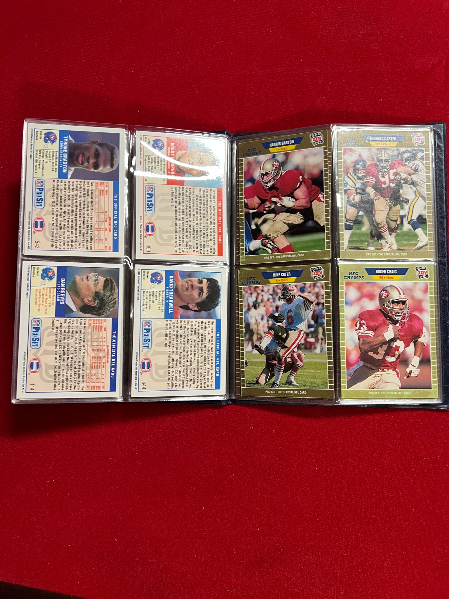1989 ProSet Football - Super Bowl Special Collector's Edition