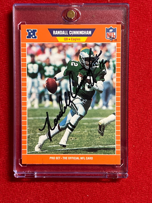 1989 ProSet - Randall Cunningham - Autographed Card