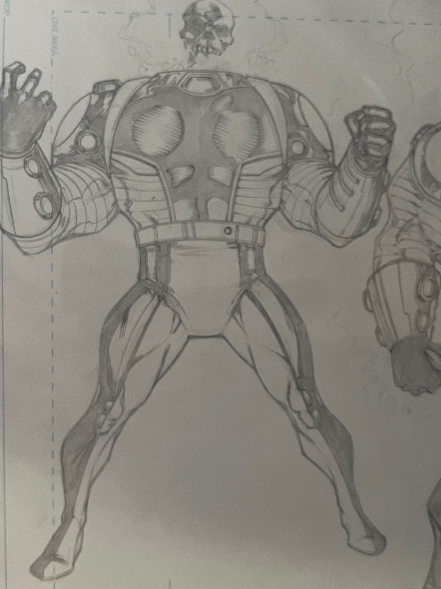 Original Comic Art - Matthew Clark - Concept Art