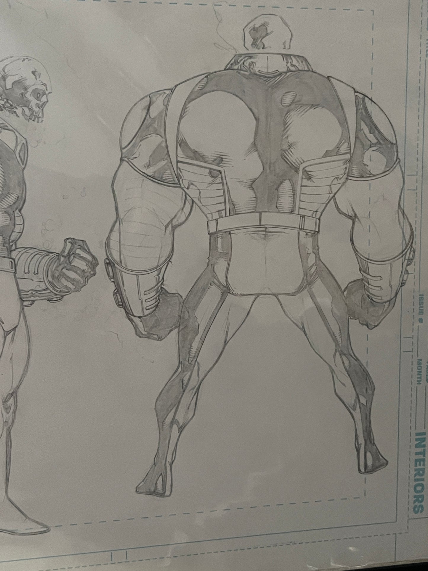 Original Comic Art - Matthew Clark - Concept Art