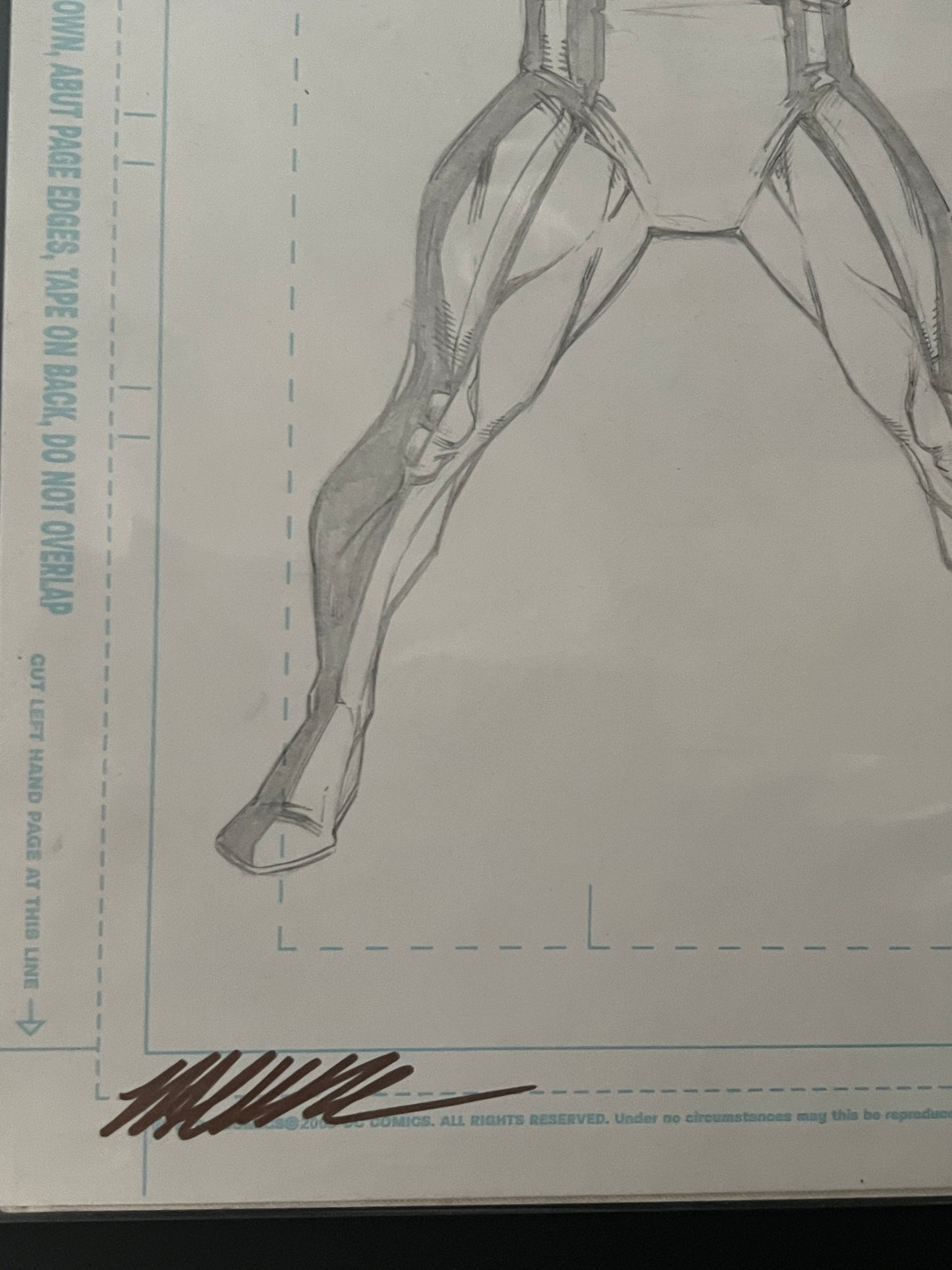 Original Comic Art - Matthew Clark - Concept Art