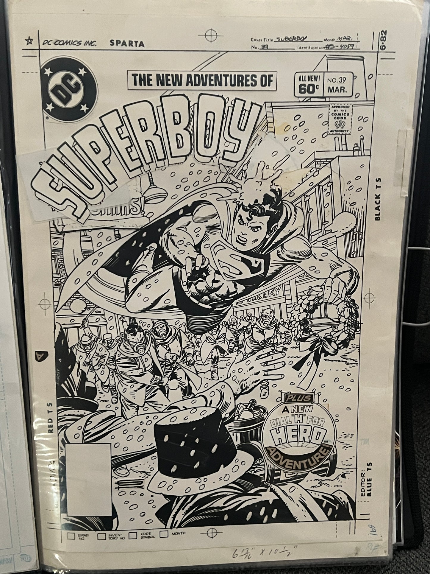 Production Cover - Gil Cane - Super Boy #39