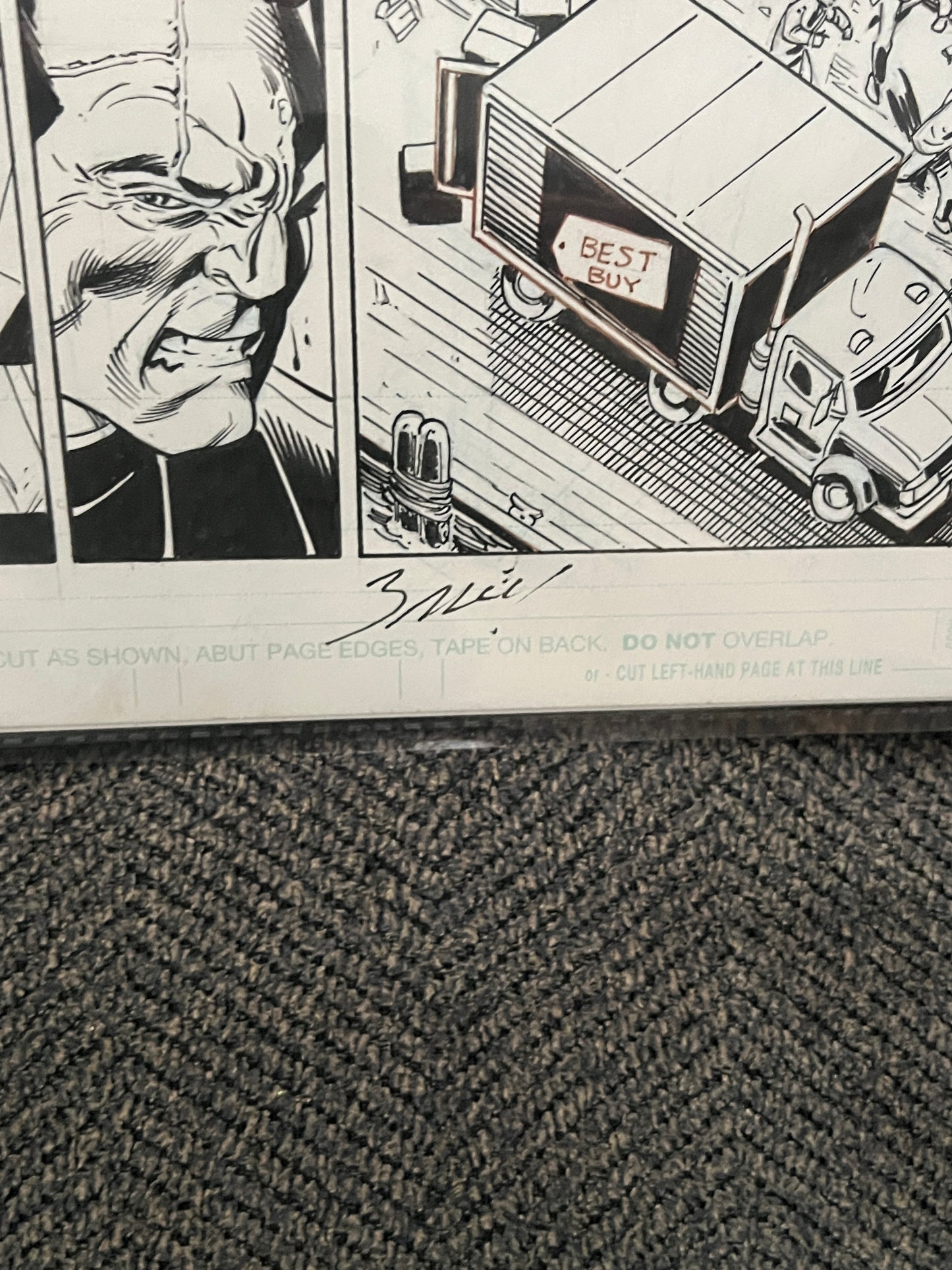 Original Comic Art - Mark Bagley - Ultimate Spider-Man #79, Page 17
