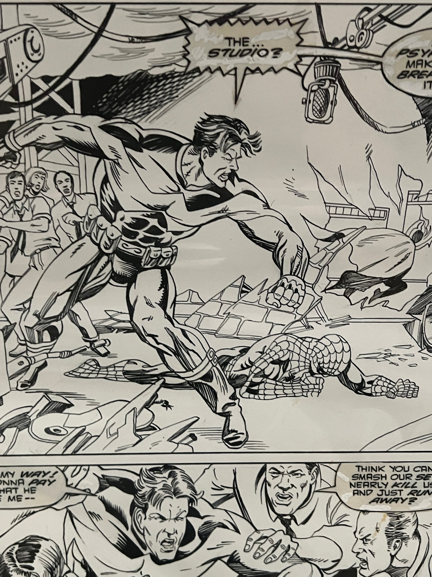 Original Comic Art - Ron Randall - Wonderman #28, Page 10