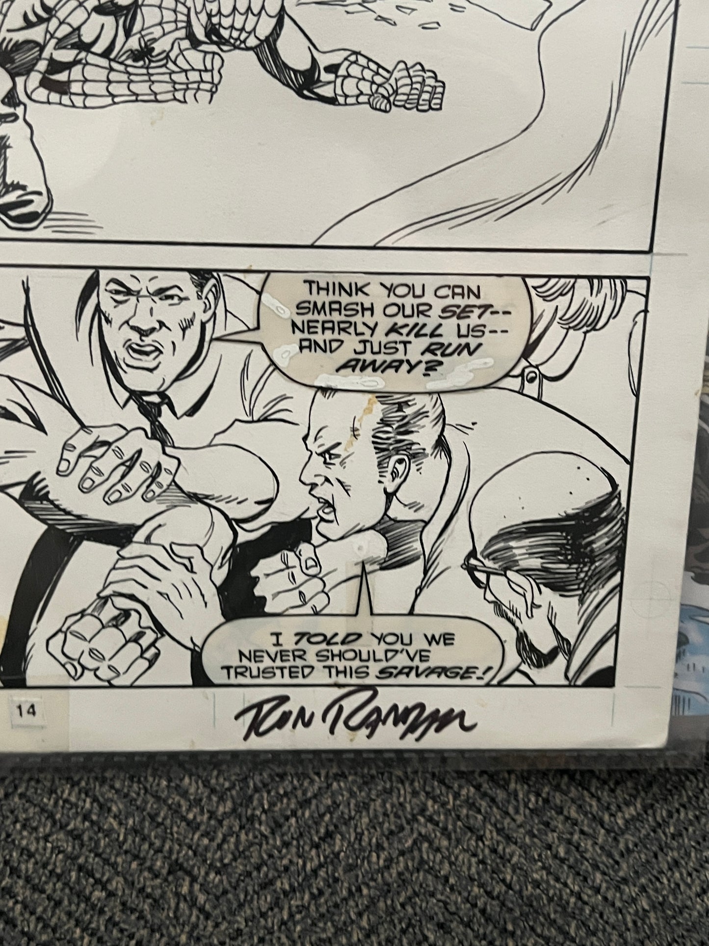 Original Comic Art - Ron Randall - Wonderman #28, Page 10