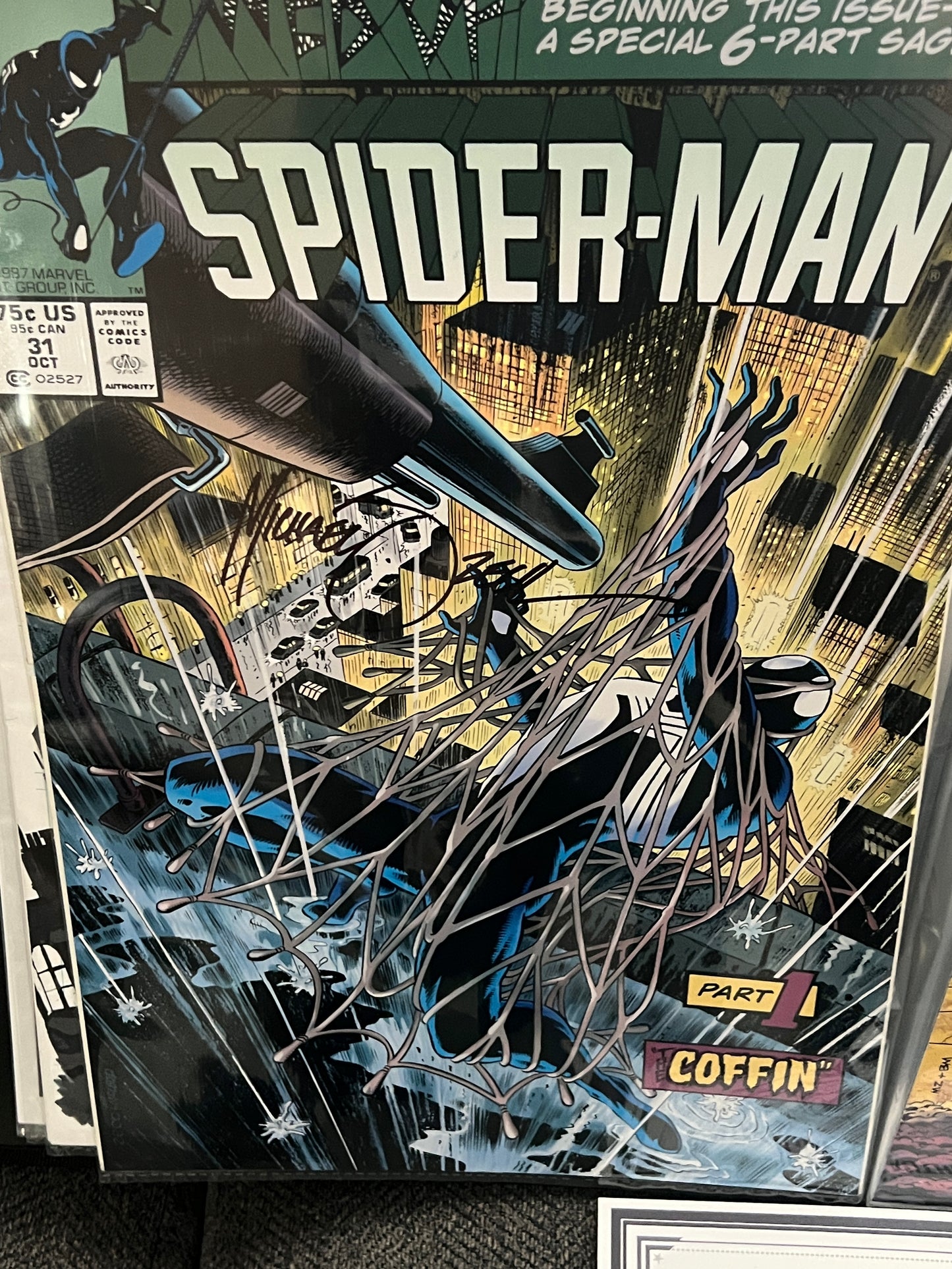 Art Print (11 x 17) -Kraven's Last Hunt Series - Signed by Mike Zeck - 6 prints and COA from Mike Zeck