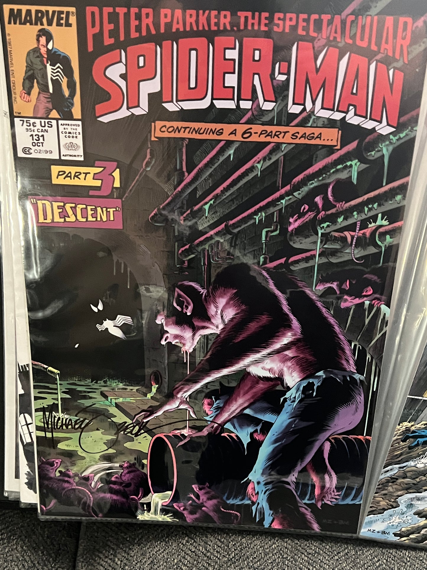 Art Print (11 x 17) -Kraven's Last Hunt Series - Signed by Mike Zeck - 6 prints and COA from Mike Zeck