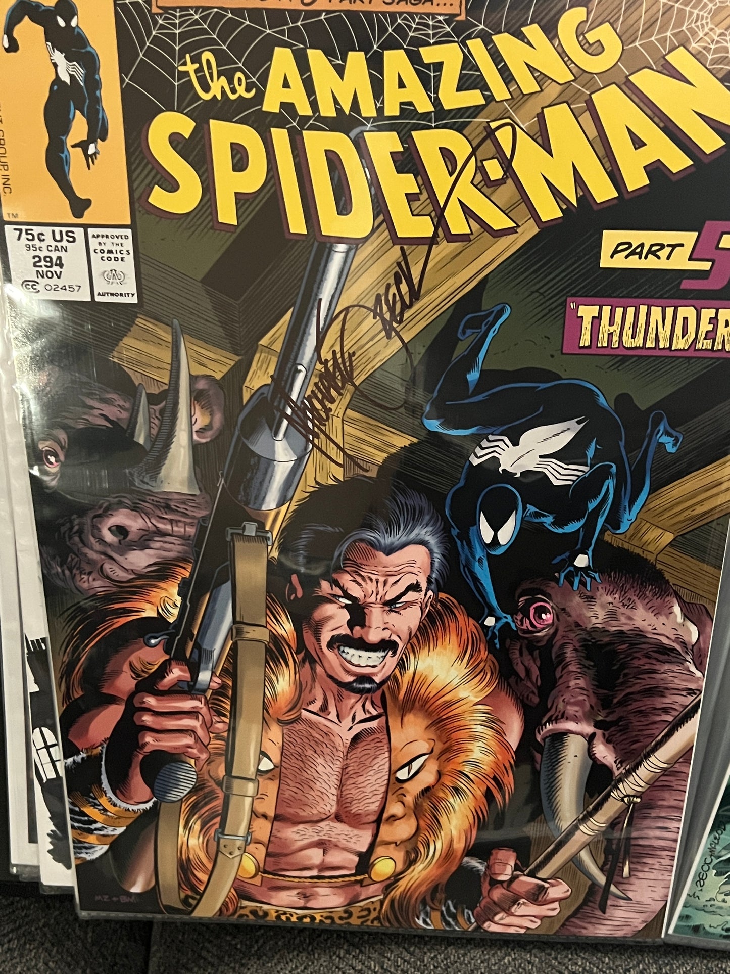 Art Print (11 x 17) -Kraven's Last Hunt Series - Signed by Mike Zeck - 6 prints and COA from Mike Zeck