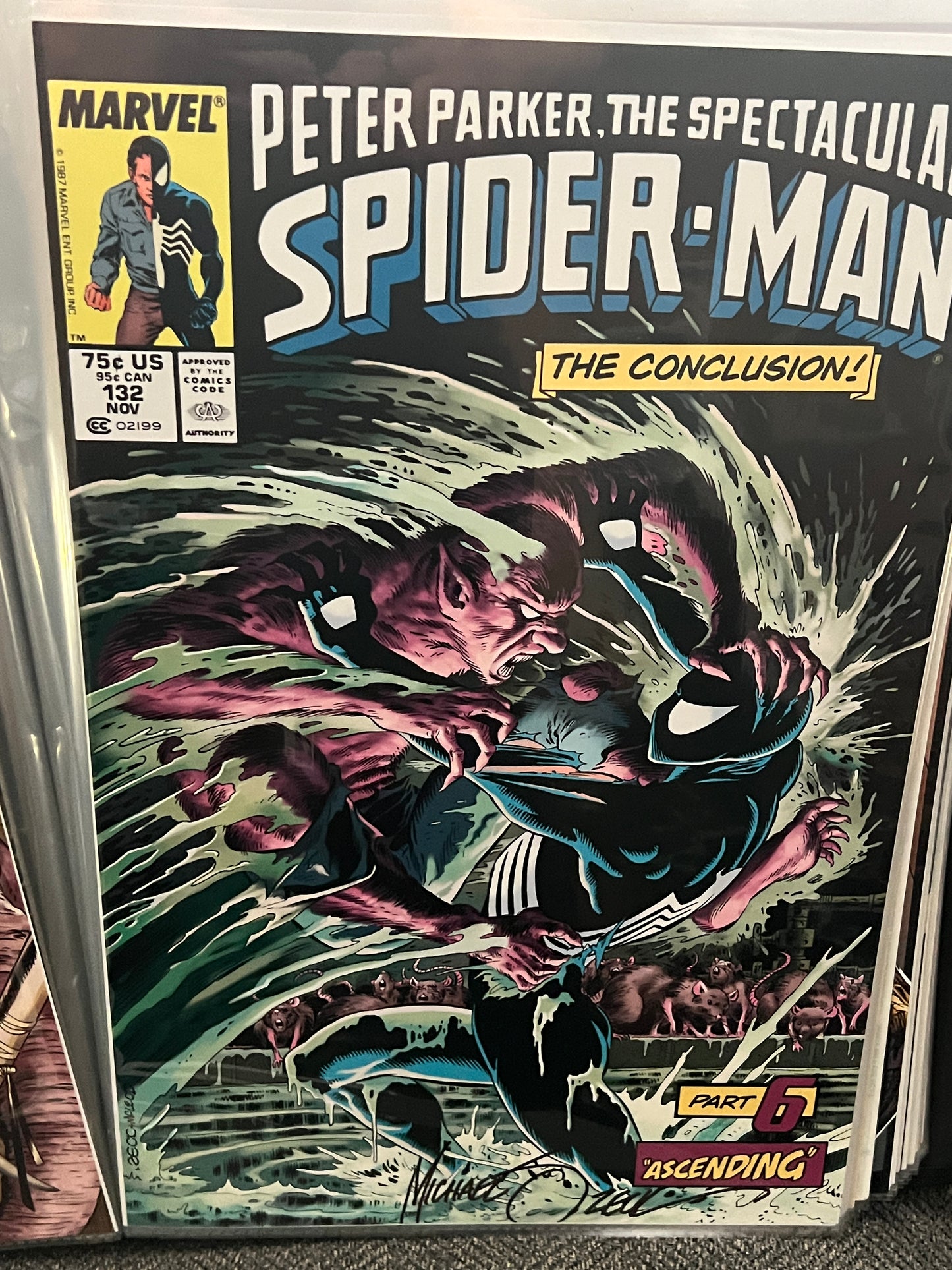 Art Print (11 x 17) -Kraven's Last Hunt Series - Signed by Mike Zeck - 6 prints and COA from Mike Zeck