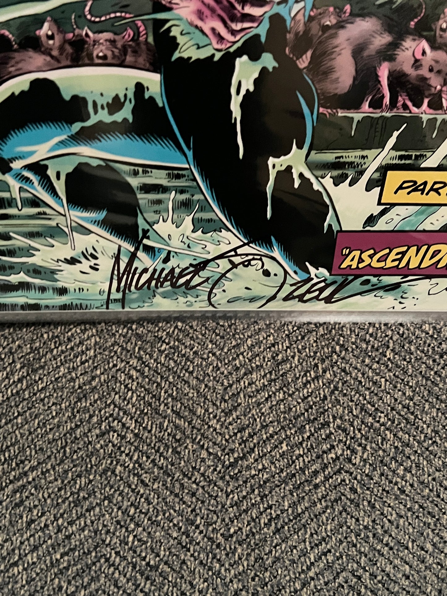 Art Print (11 x 17) -Kraven's Last Hunt Series - Signed by Mike Zeck - 6 prints and COA from Mike Zeck