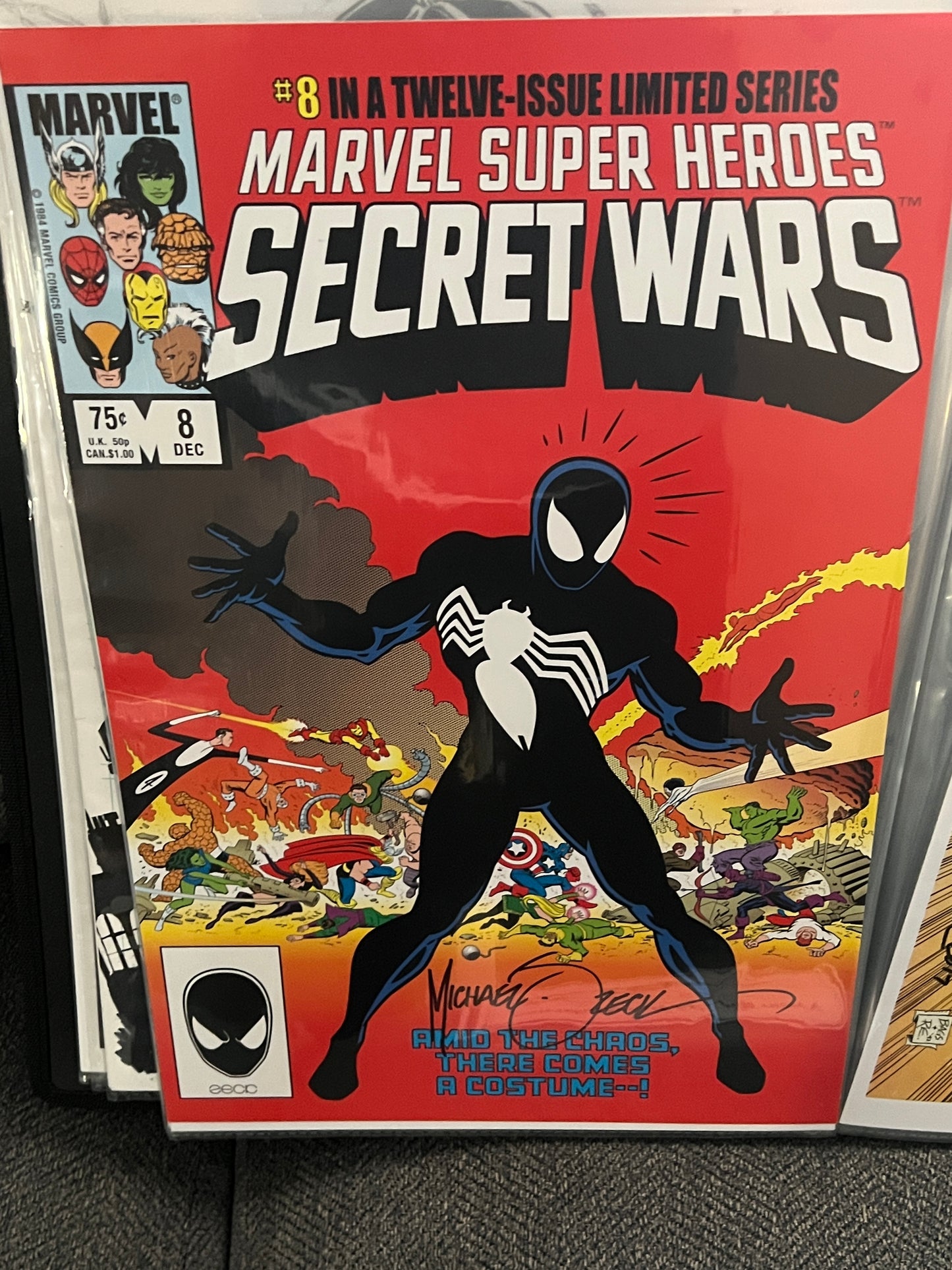 Art Print (11 x 17)- Secret Wars #8 - Signed by Mike Zeck - COA from Mike Zeck