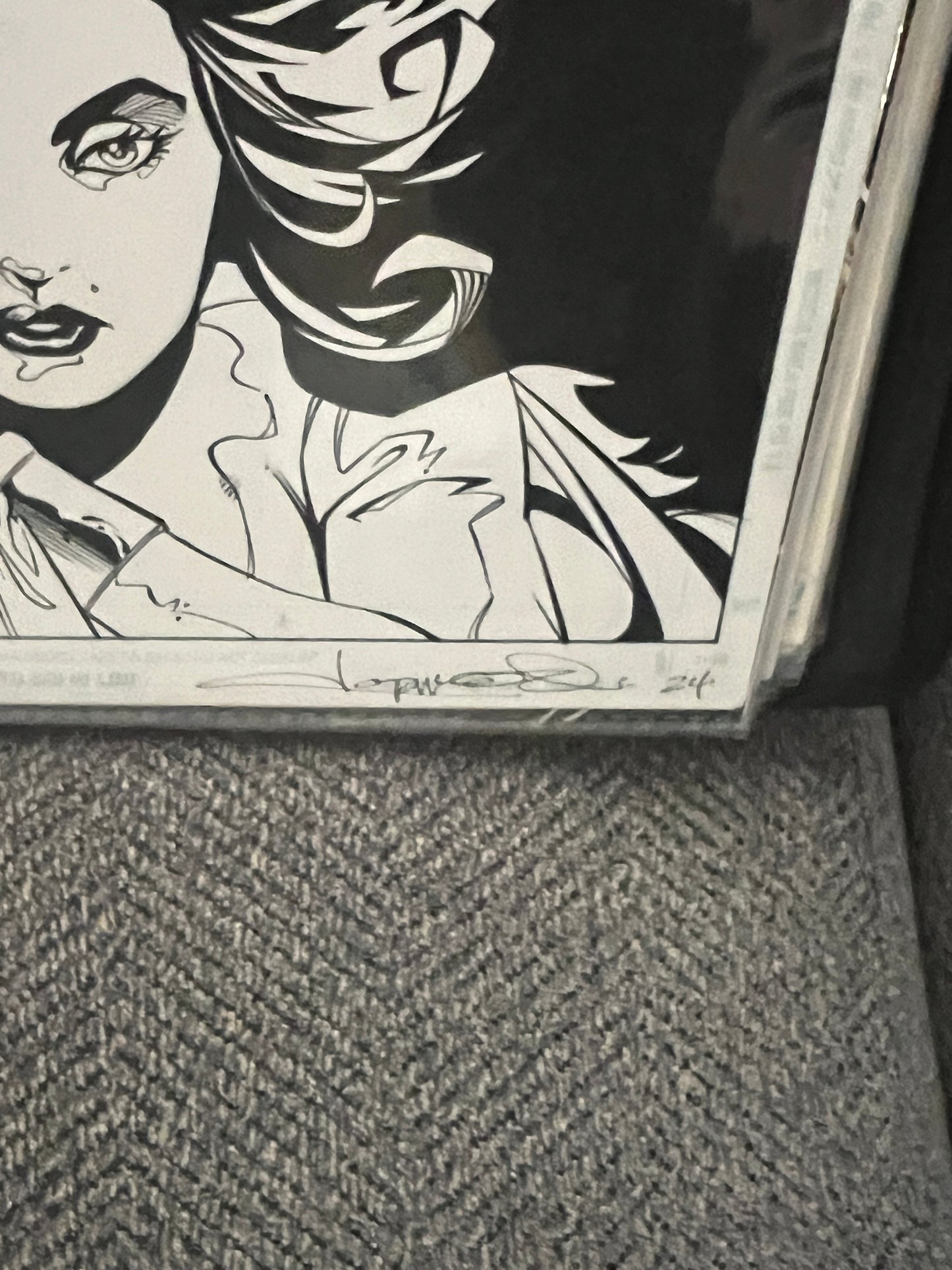 Original Comic Art - Countdown #1 - Original Cover Art!!! Signed and authenticated by Aaron Lopresti and Randy Emberlin.