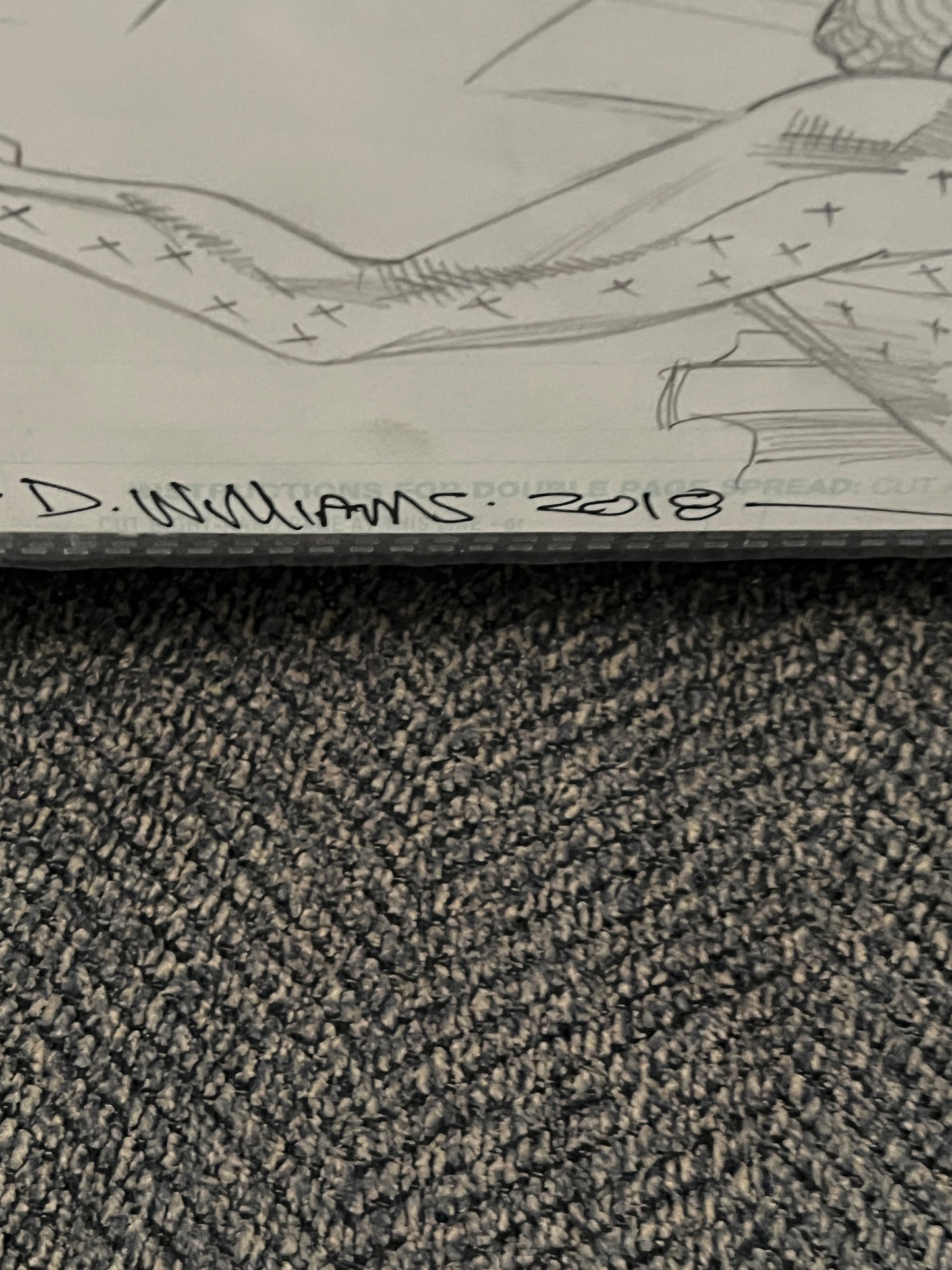 Original Comic Art - Signed by D. Williams - Spider-verse Team-Up #3, Page 6