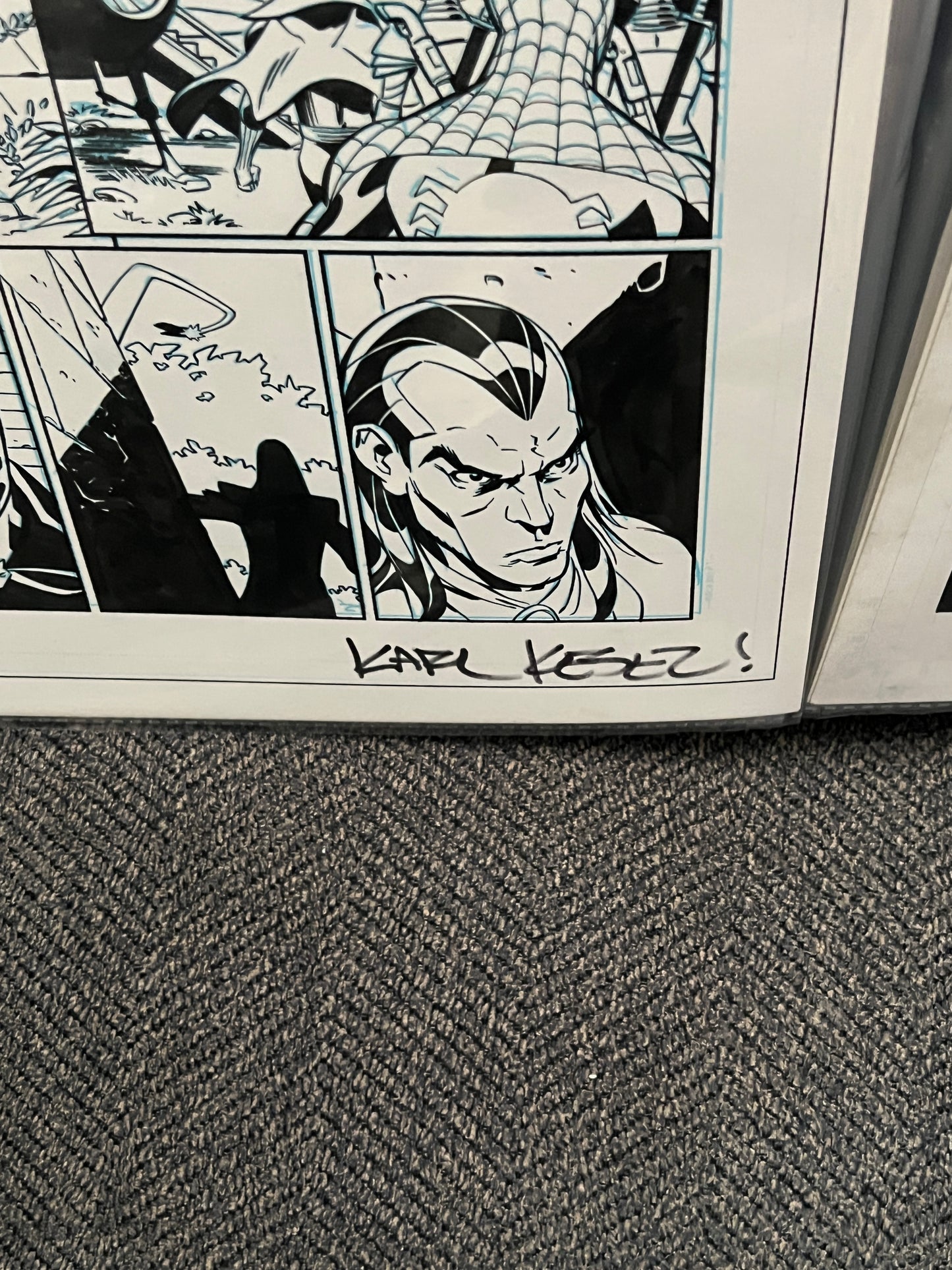 Original Comic Art - Signed by Karl Kezel - Friendly Neighborhood Spider-Man #2, page 14