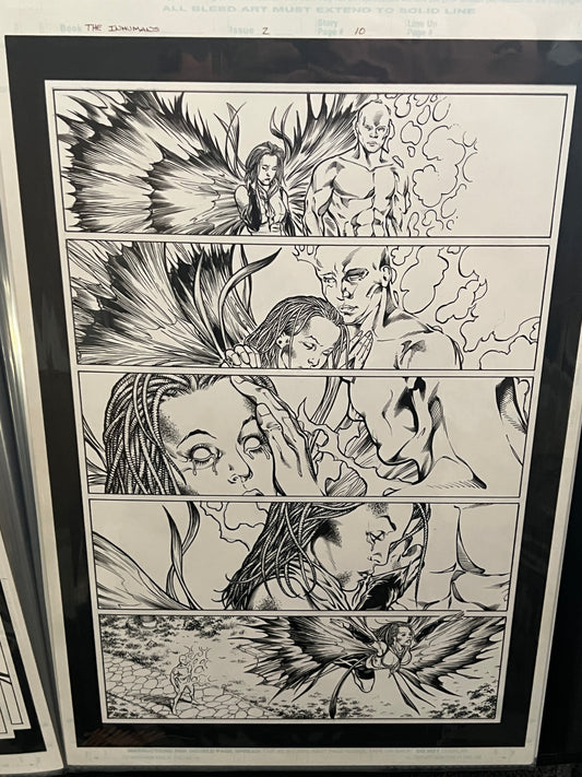 Original Comic Art - The Inhumans #2, page 10