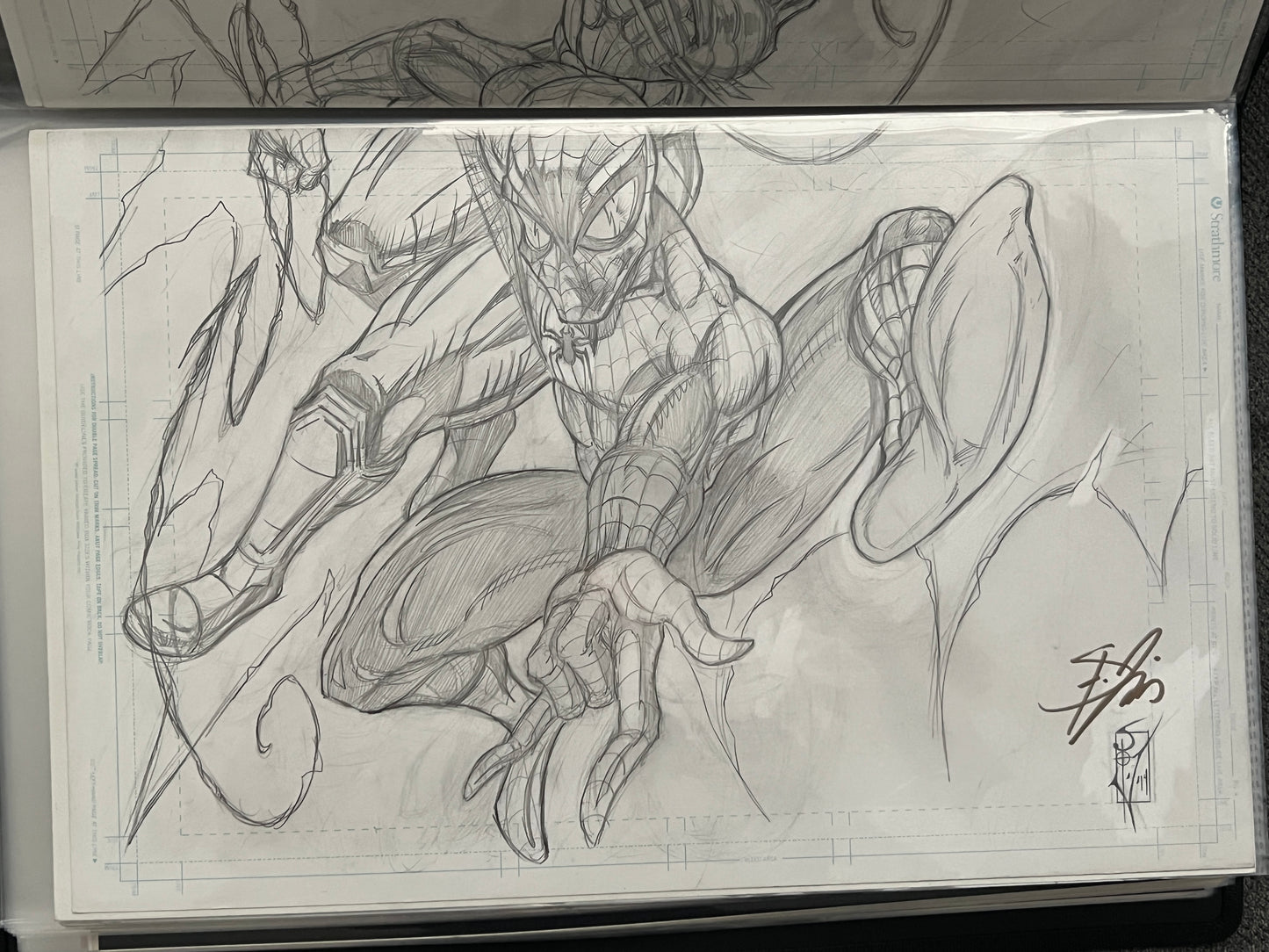 Original Comic Art - Print and Original Artwork - Batman/Spider-Man "New Dynamic Duo" - by St. Jimmy