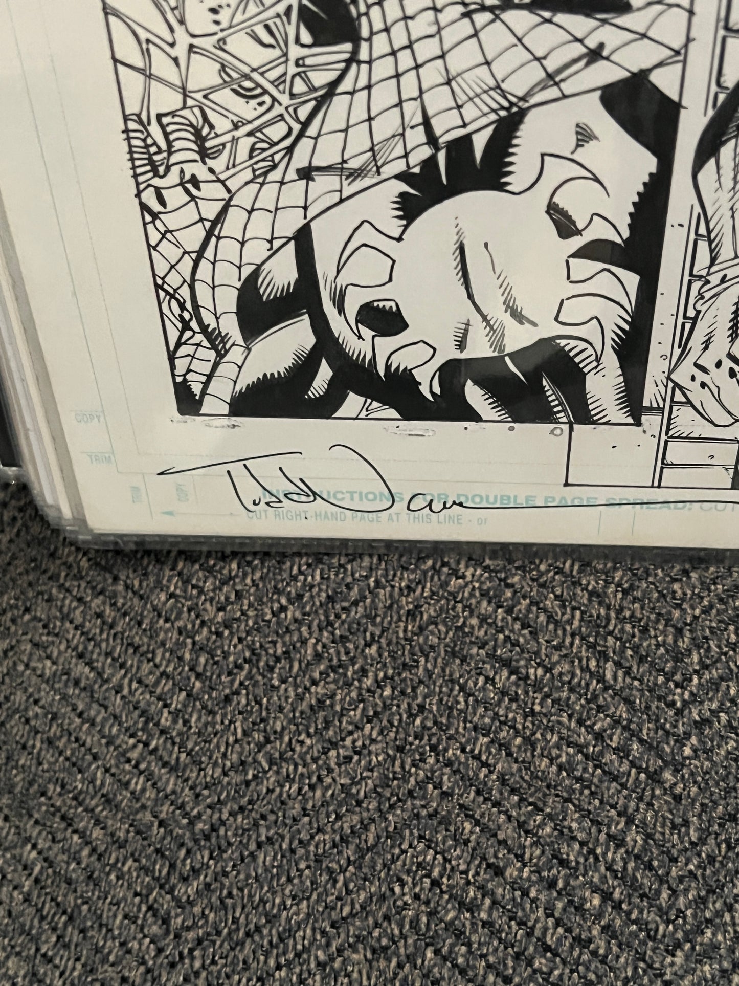 Original Comic Art - Signed by Todd Naueck - Spectacular Spider-Man #1000, page 6