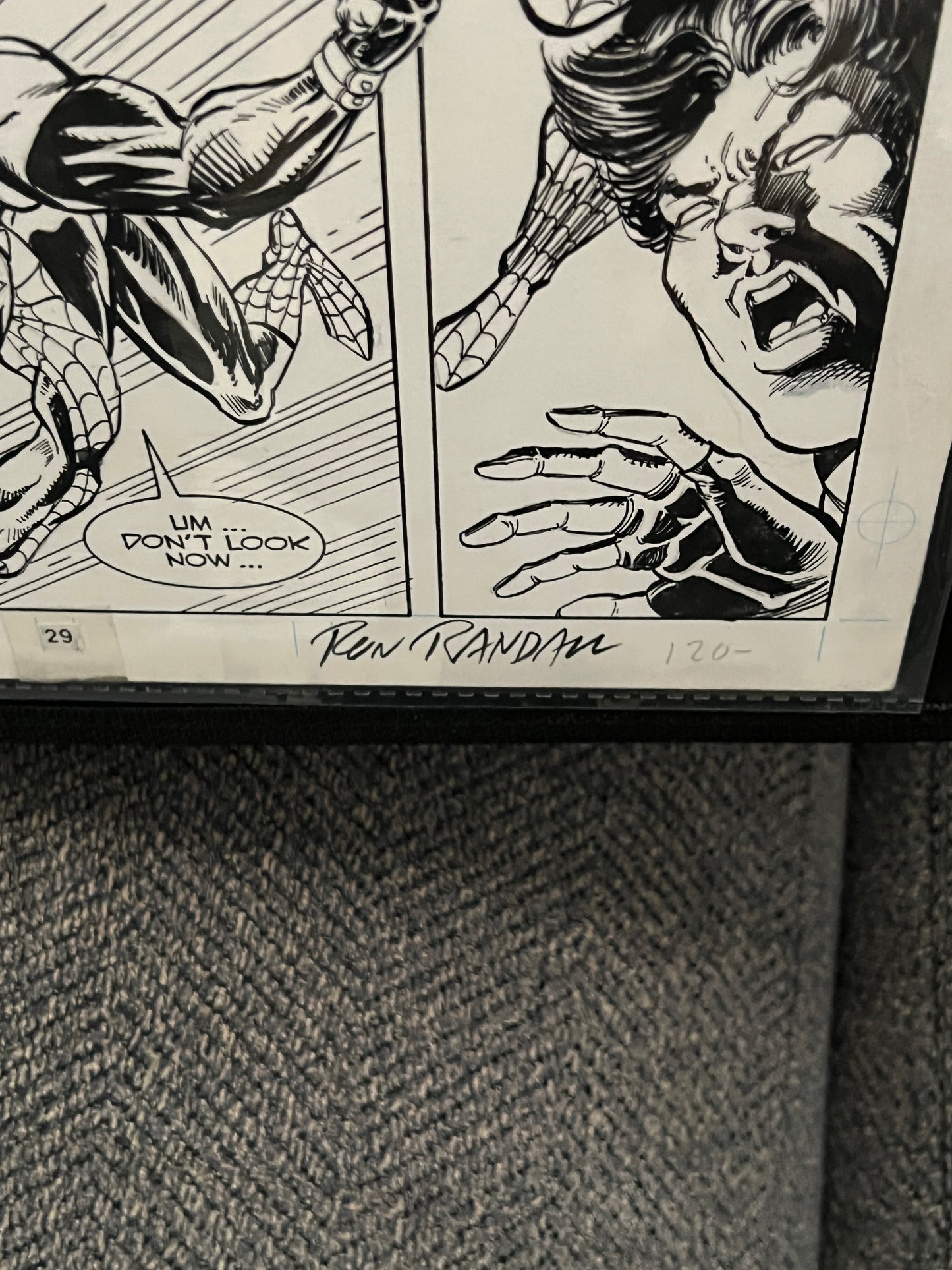 Original Comic Art - Signed by Ron Randall - Wonderman #28, page 21