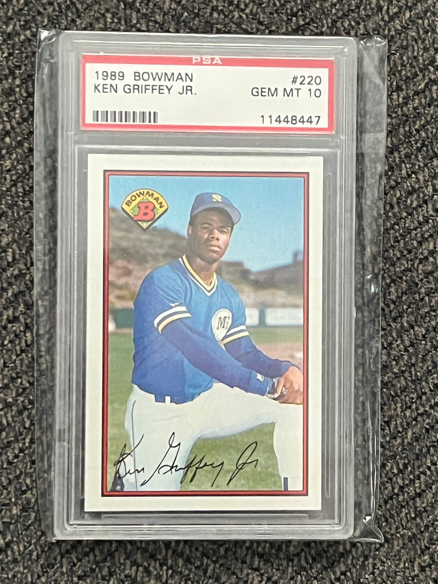 1989 Bowman Ken Griffey Jr. rookie #220 (PSA - 10.0)