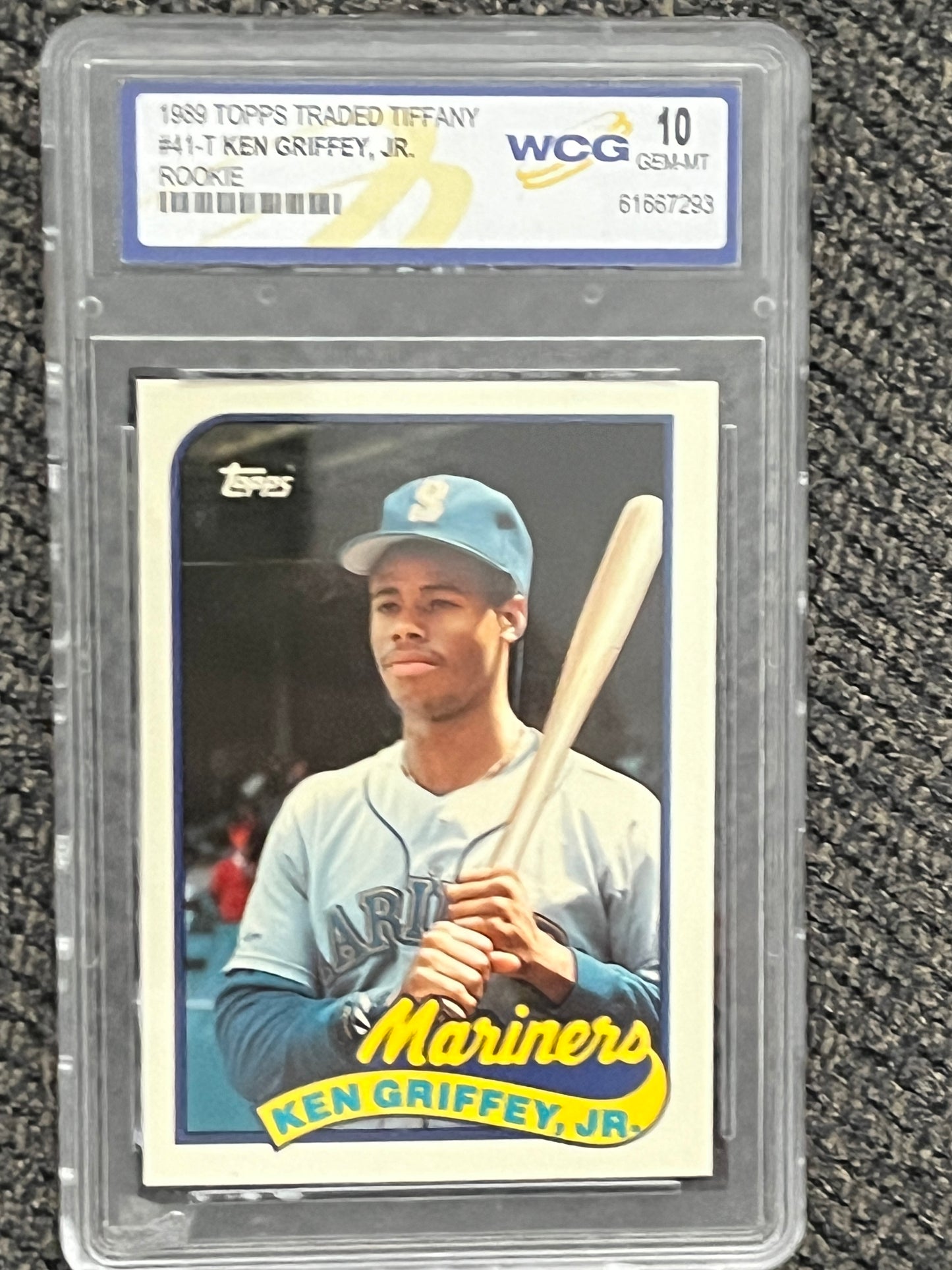 1989 Topps Traded Tiffany Ken Griffey Jr. rookie #41T  (WCG-10.0)