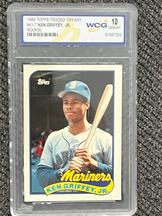 1989 Topps Traded Tiffany Ken Griffey Jr. rookie #41T  (WCG-10.0)