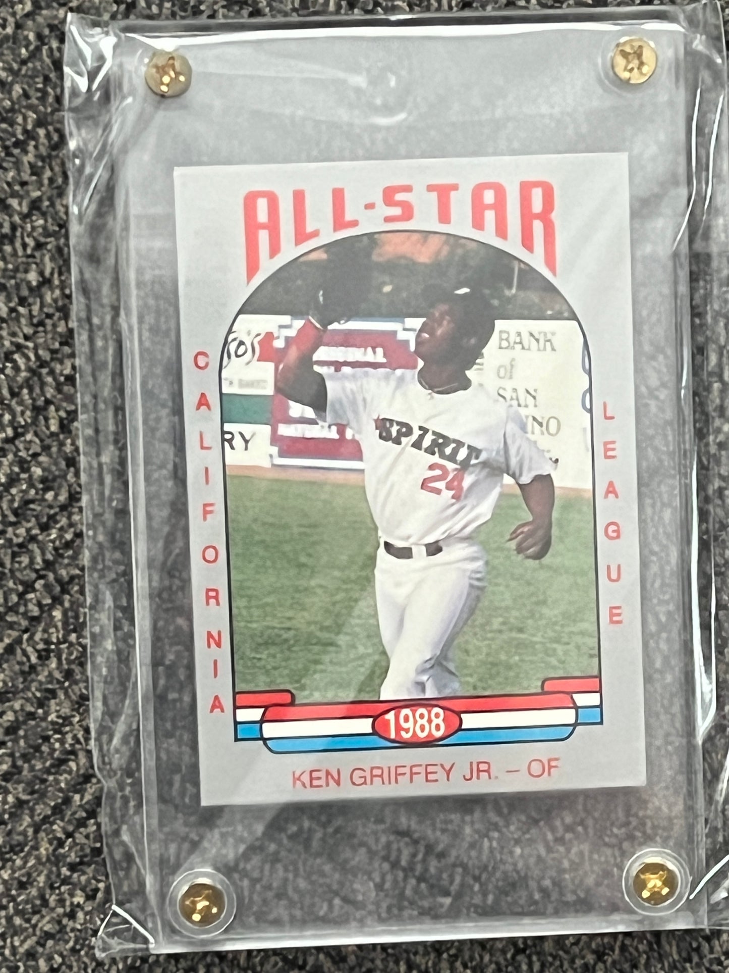 1988 California League All-Stars Ken Griffey Jr. Cal League #26 (Ungraded)